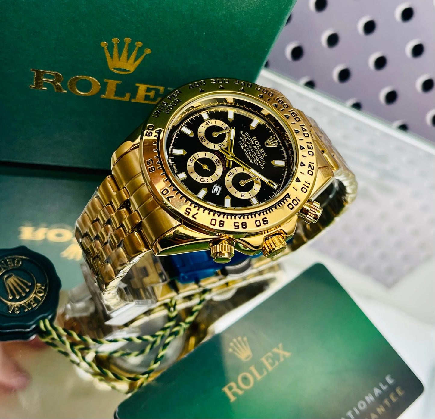 Rolex Daytona Automatico ® Elegancia atemporal precisión absoluta