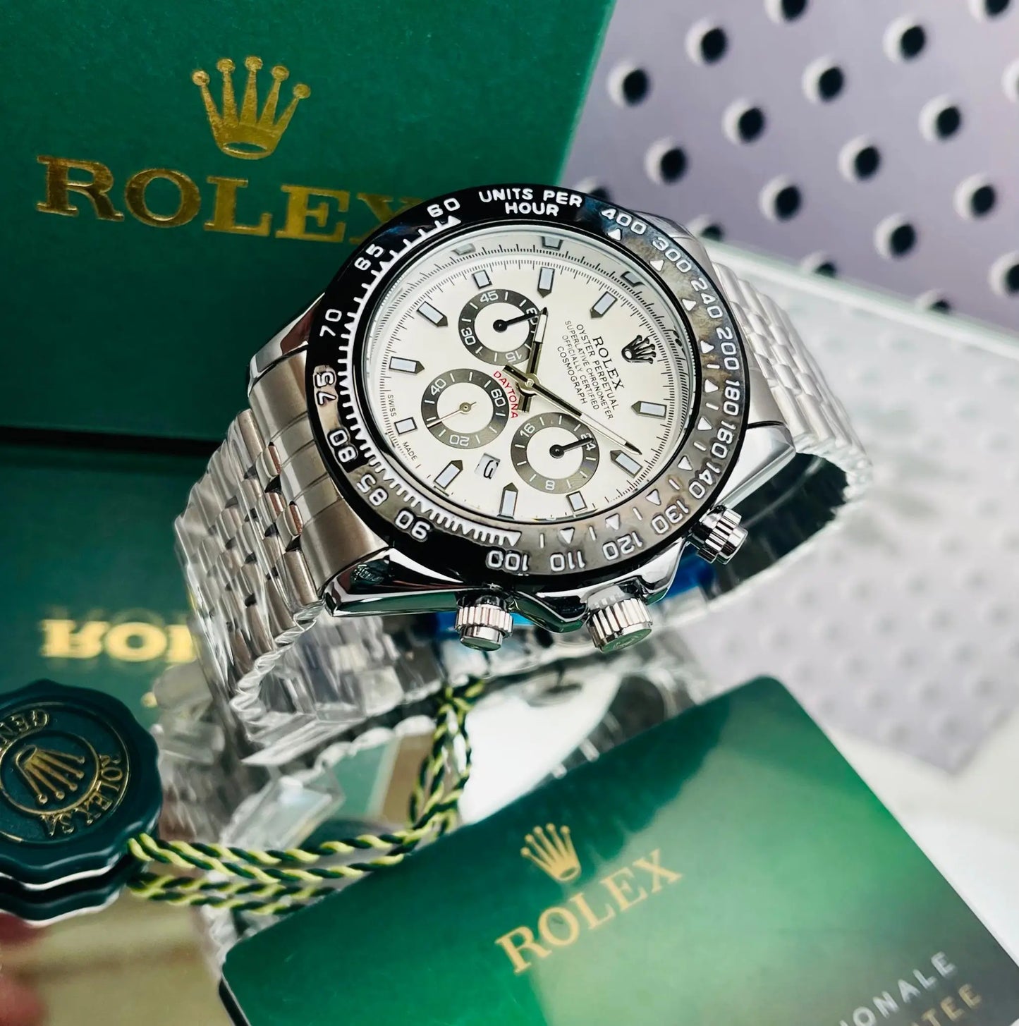 Rolex Daytona Automatico ® Elegancia atemporal precisión absoluta