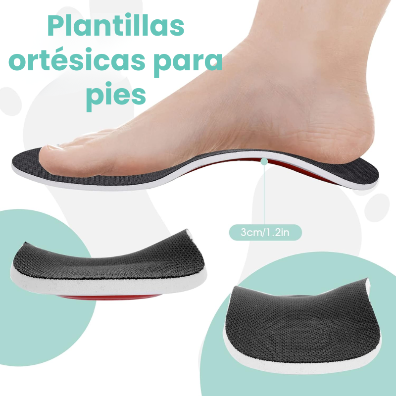 👣 Plantillas Ortopédicas con Soporte para Arco™