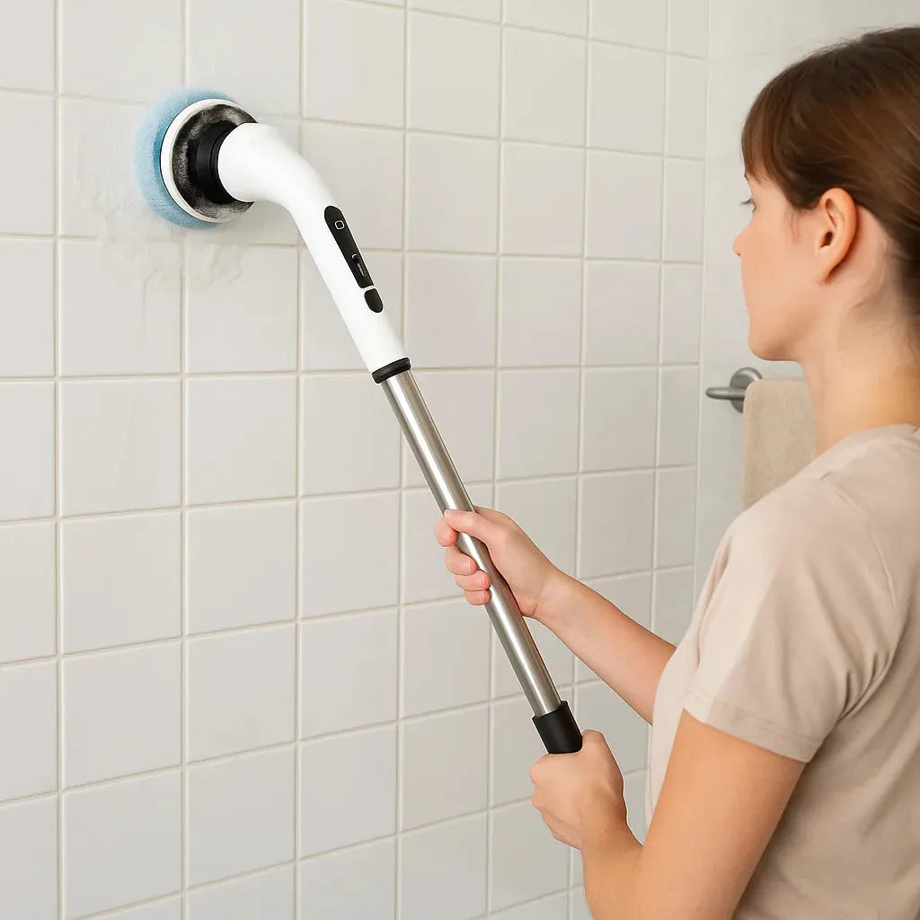 🧼Elimina suciedad difícil en segundos con solo presionar un botón