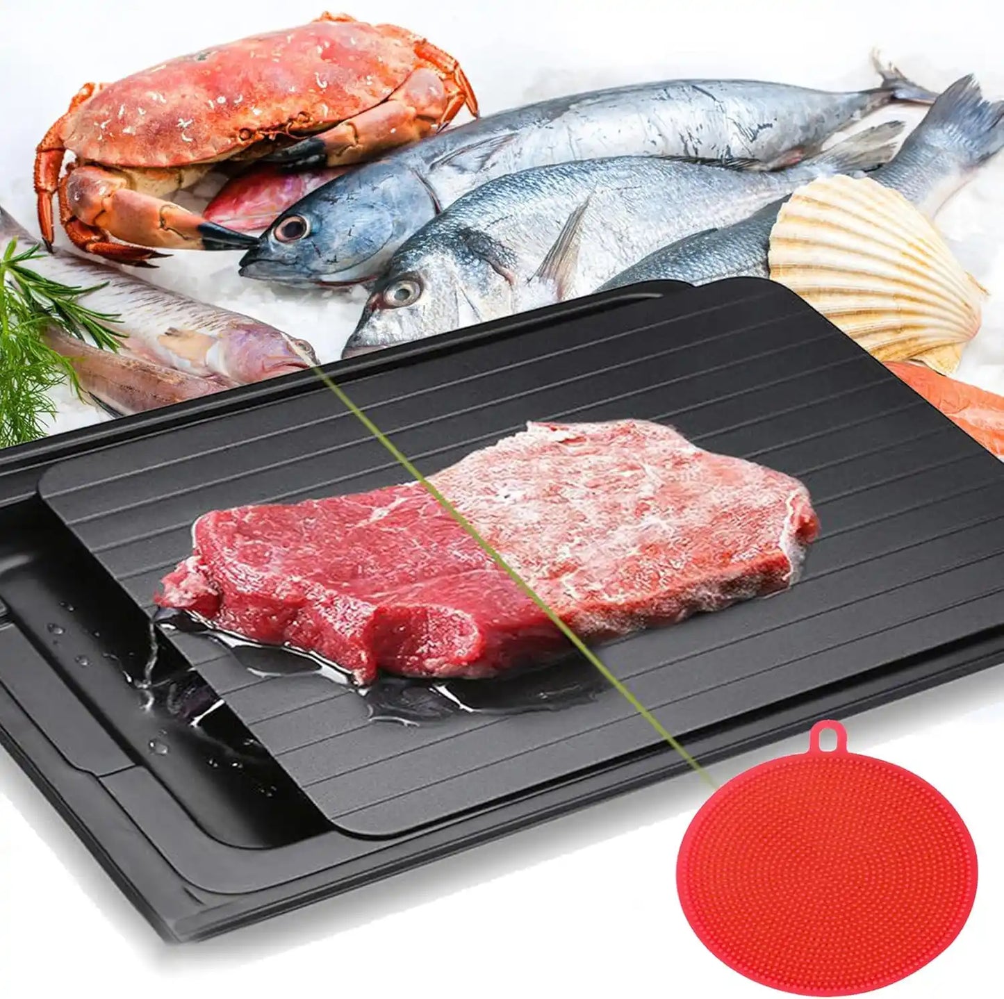🧊 Bandeja de Descongelación Rápida UltraFreeze™