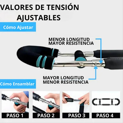 PowerTwist™ Entrenador de musculos portatil 3 en 1 + Guia de ejercicios de regalo🎁