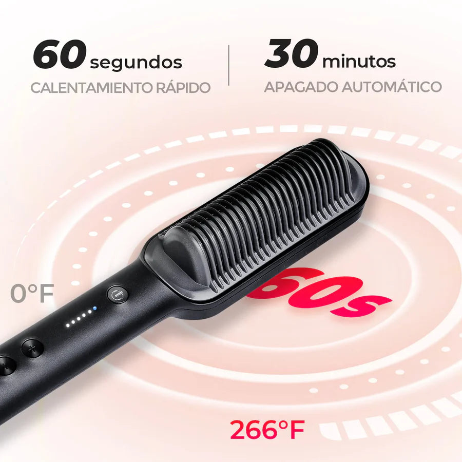 Cepillo Alisador® 3 en 1 Di adiós al frizz y dale vida a tu cabello en una pasada