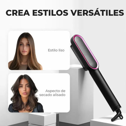 Cepillo Alisador® 3 en 1 Di adiós al frizz y dale vida a tu cabello en una pasada