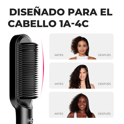 Cepillo Alisador® 3 en 1 Di adiós al frizz y dale vida a tu cabello en una pasada