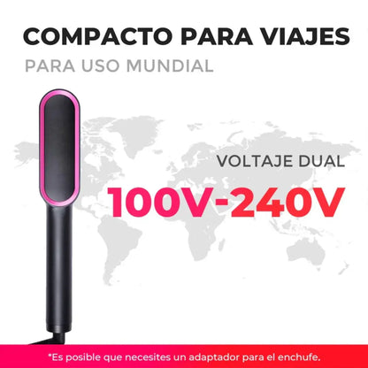 Cepillo Alisador® 3 en 1 Di adiós al frizz y dale vida a tu cabello en una pasada