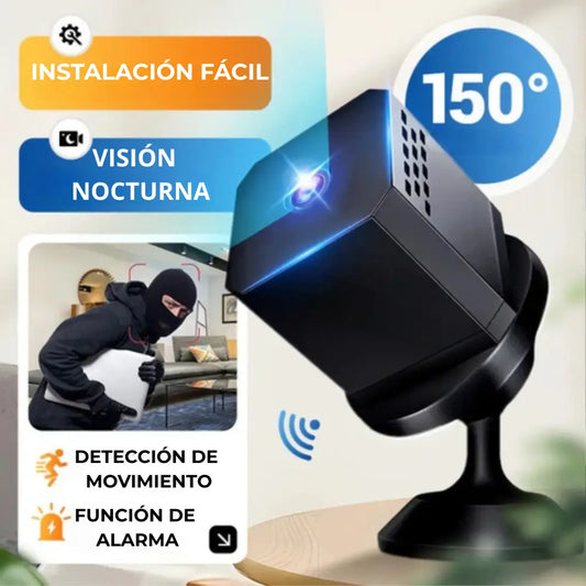 Mini🔥 cámara de seguridad de visión nocturna HD inteligente Vigila tu hogar y tu negocio