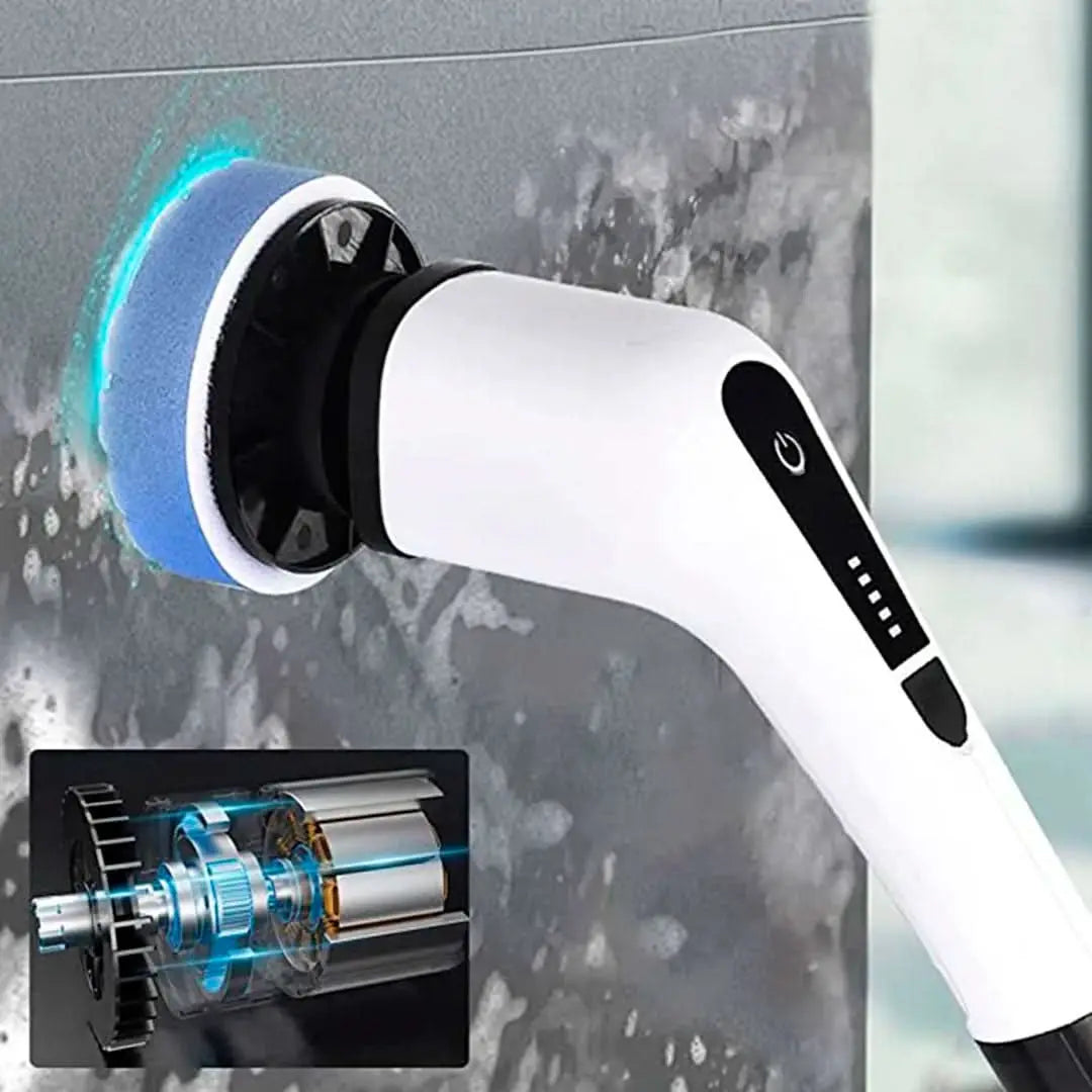 🧼Elimina suciedad difícil en segundos con solo presionar un botón